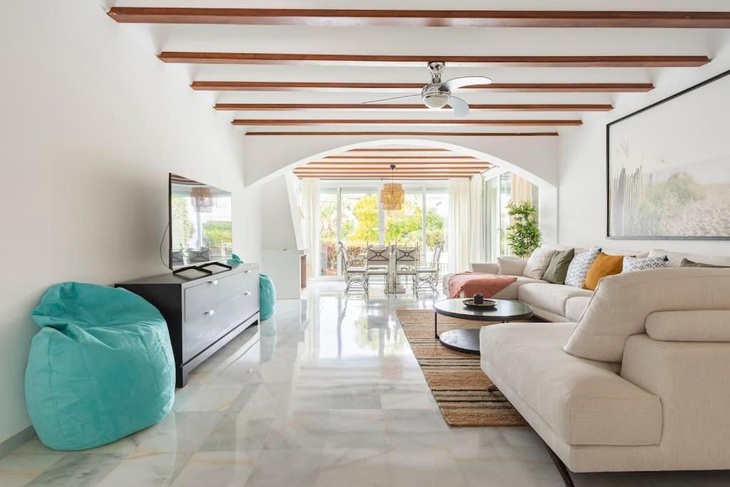 Stylish Spanish 3 Bd Townhouse On The Golden Mile Marbella Dış mekan fotoğraf