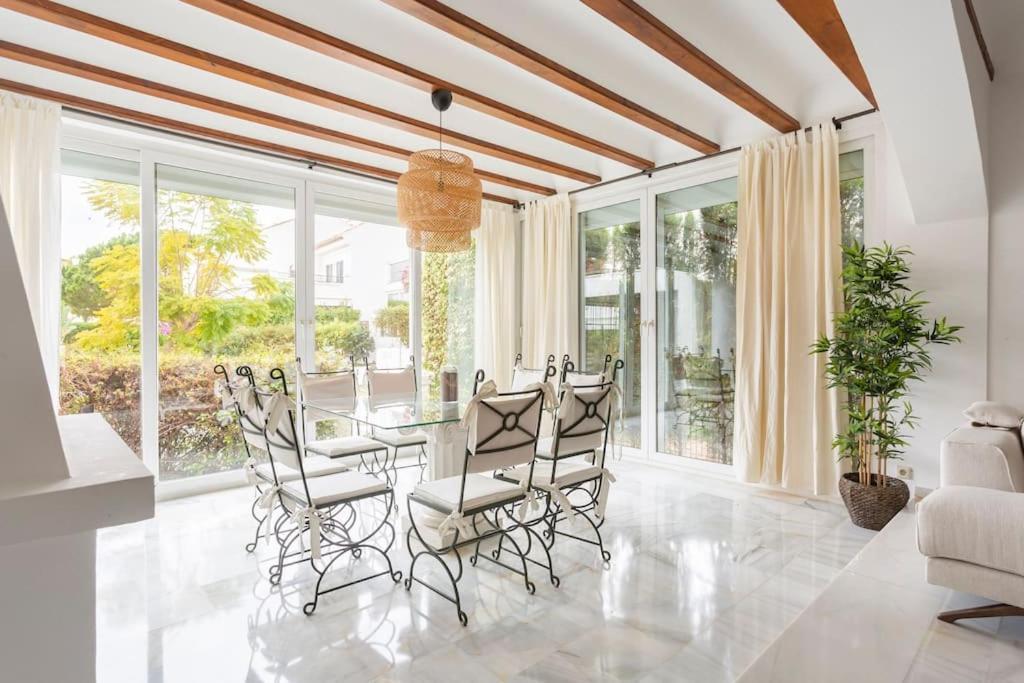 Stylish Spanish 3 Bd Townhouse On The Golden Mile Marbella Dış mekan fotoğraf