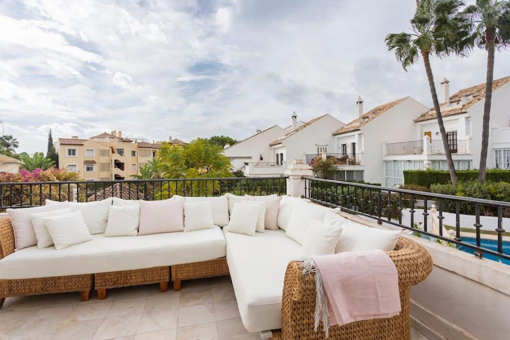 Stylish Spanish 3 Bd Townhouse On The Golden Mile Marbella Dış mekan fotoğraf