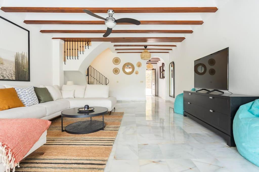 Stylish Spanish 3 Bd Townhouse On The Golden Mile Marbella Dış mekan fotoğraf